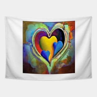 Open heart Tapestry