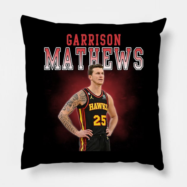 Garrison Mathews Pillow by Bojes Art