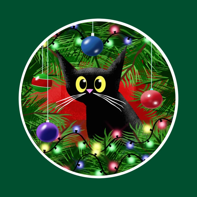 Cat and Christmas Tree by Scratch