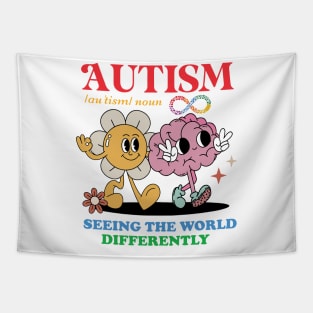 Autism Au'tism Noun Seeing The World Differently Tapestry