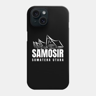 Rumah Adat Samosir - White Phone Case