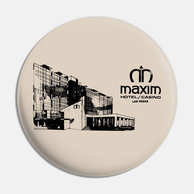 Vintage Maxim Hotel and Casino Las Vegas Pin by StudioPM71