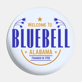 Bluebell Alabama Pin