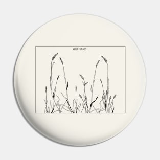 Wild grass Pin