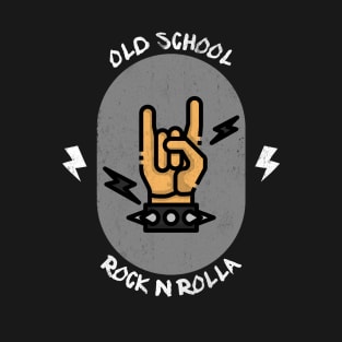 Old School Rockstar - RocknRolla T-Shirt