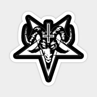 Baphomet Pentagram Magnet