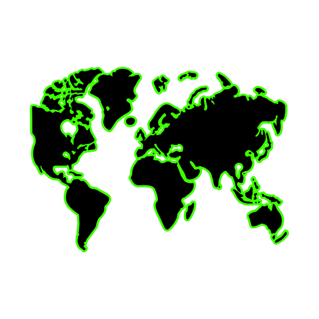 Countries Around The World by Quotigner