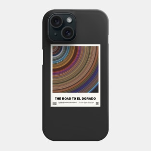 minimal_The Road to El Dorado Circular Barcode Movie Phone Case