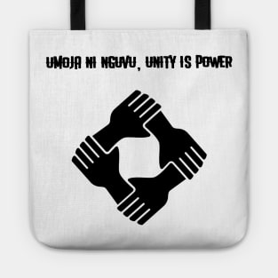 Unity is power Tote