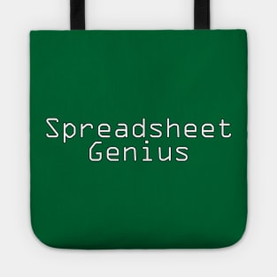 Spreadsheet Genius Tote