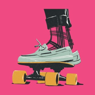 Retro Skateboarder T-Shirt