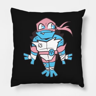 Raph Transgender Flag ROTTMNT Pillow