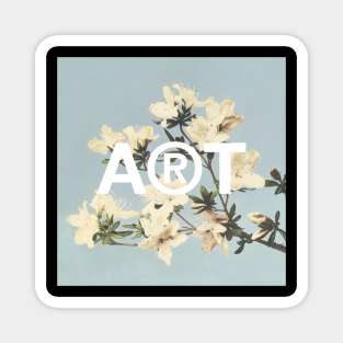 Cherry Blossom still life vintage flowers Magnet