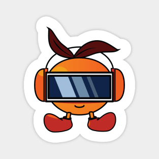 orange vr Magnet