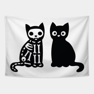 Halloween Black Cats Tapestry