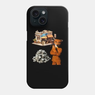 Mr. Fox Mr. Fox money Phone Case