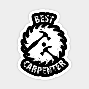 Carpenter carpenter carpenters craftsman saws Magnet