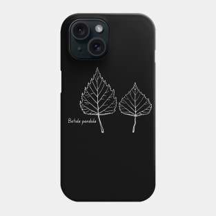 Silver birch Phone Case