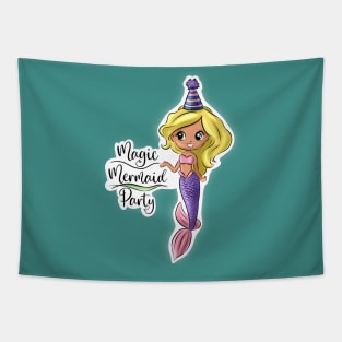 Mermaid party Tapestry