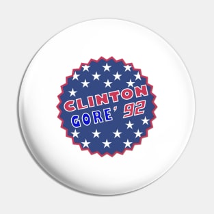 Clinton Gore '92 Gift Pin