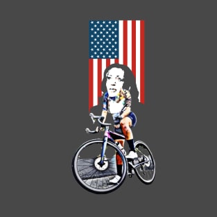 Biking for our Rights (caricature) T-Shirt