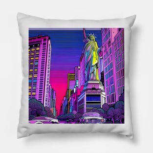 Vintage New York 90s 01 Pillow