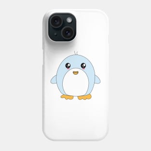 Cute Blue Penguin Kawaii Phone Case