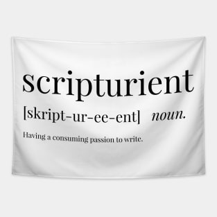 Scripturient Definition Tapestry