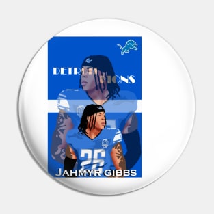 Jahmyr Gibbs Detroit Lions Pin