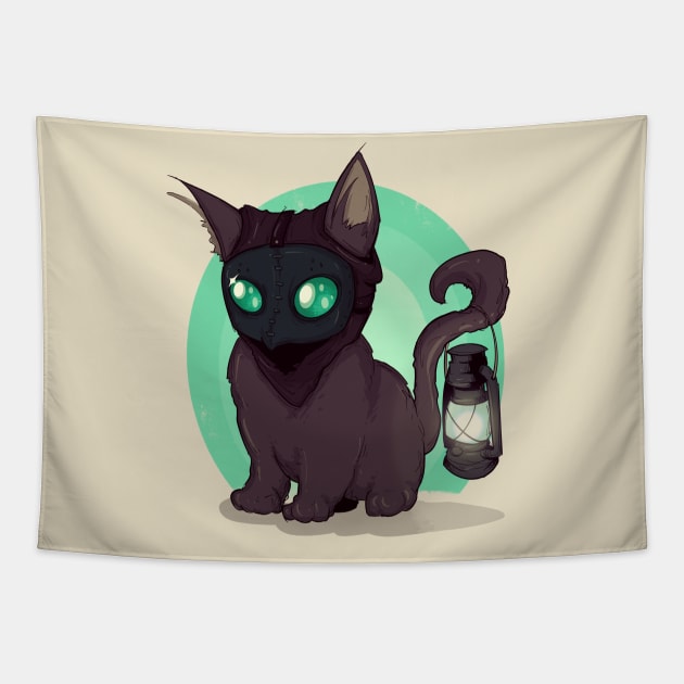 Plague Kitten Tapestry by LVBart