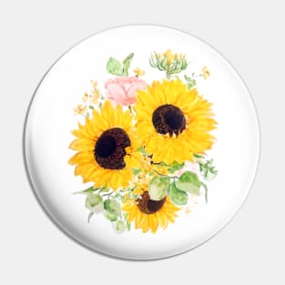 sunflower arrangement 2020 Pin