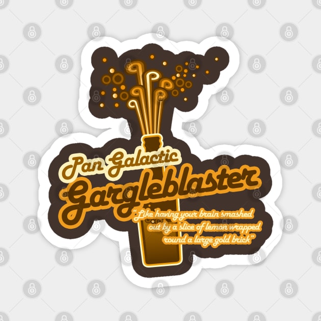 The Pan Galactic Gargle Blaster Magnet by Meta Cortex