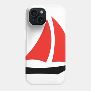 Minimal Boat Design Phone Case