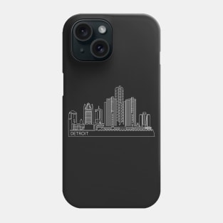 Detroit SkyLINE Phone Case