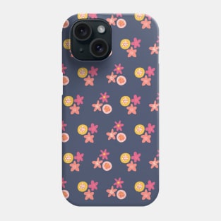 Flowers Pink Yellow Purple Phone Case