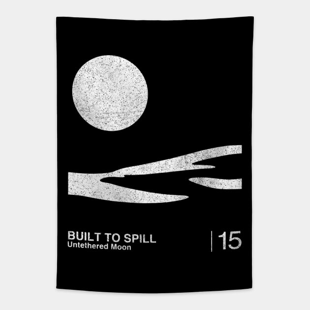 Built To Spill / Minimalist Graphic Fan Artwork Design Tapestry by saudade