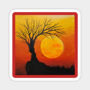 The tree of sorrow Magnet