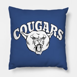 Cougars Mascot Pillow