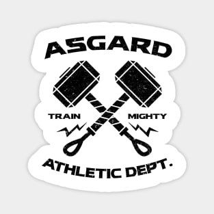 Asgard Athletic Department - Gym Workout Fitness Magnet