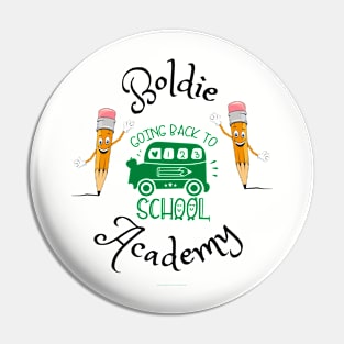 Boldie Academy Pin