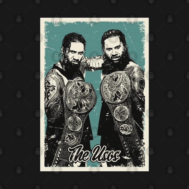 Vintage The Usos by Pinjem Seratus