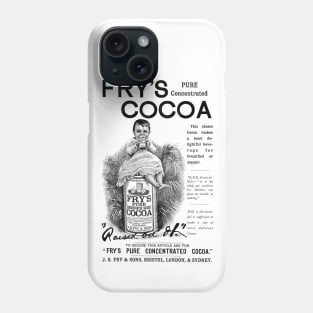 Fry's Cocoa - 1891 Vintage Advert Phone Case