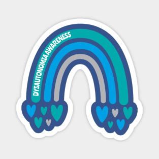 Dysautonomia Awareness Rainbow Magnet