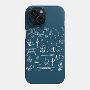 Simple camping Phone Case