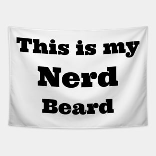 nerd beard Tapestry