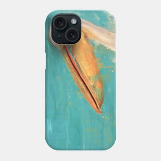 A Vibrant and Expressive Painting of a Pelican Phone Case