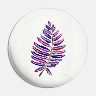 fern leaf indigo Pin