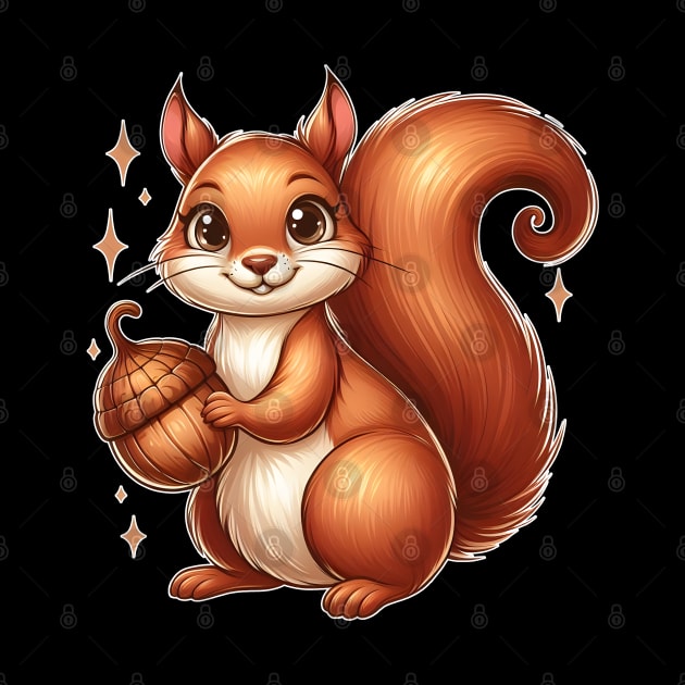 a cute squirrel by InfiniteZone