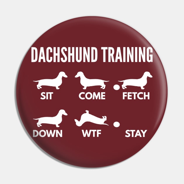 Dachshund Training Wiener Tricks Pin by DoggyStyles