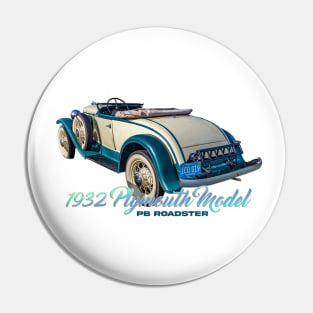 1932 Plymouth Model PB Roadster Pin